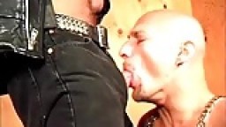 Un gay chauve lui suce bien la bite de façon sensuelle - Film porno