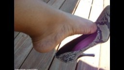 Les pieds sexy de Charise hd