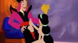 Princesse Jasmine se fait baiser par le magicien noir