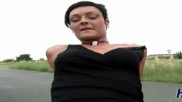 Une salope amatrice allemande se fait sodomiser dehors - Vidéo porno hd - #02